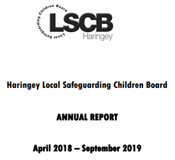 LSCB annual report cover